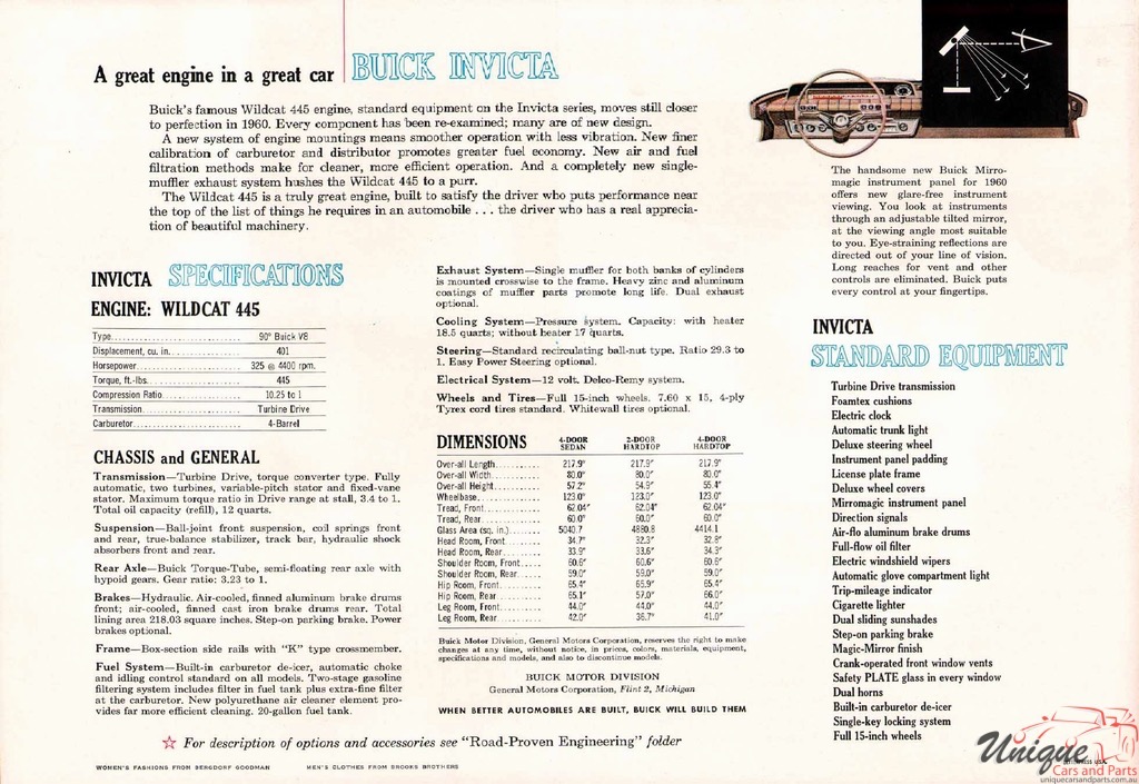 1960 Buick Prestige Portfolio Page 14